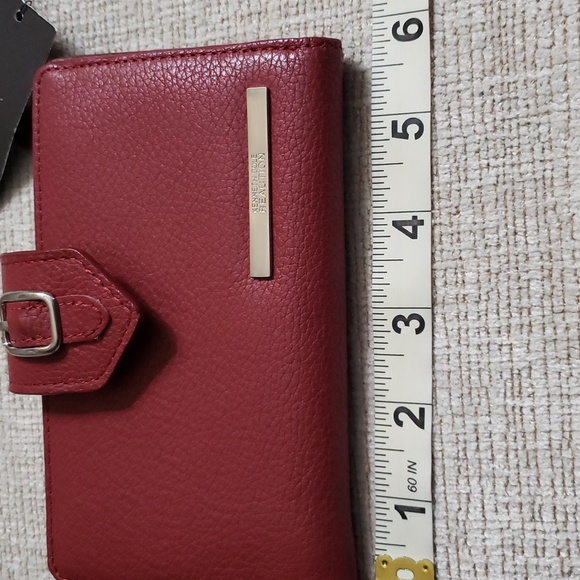 Kenneth Cole New with Tag Wallet Red - Picture 3 of 16